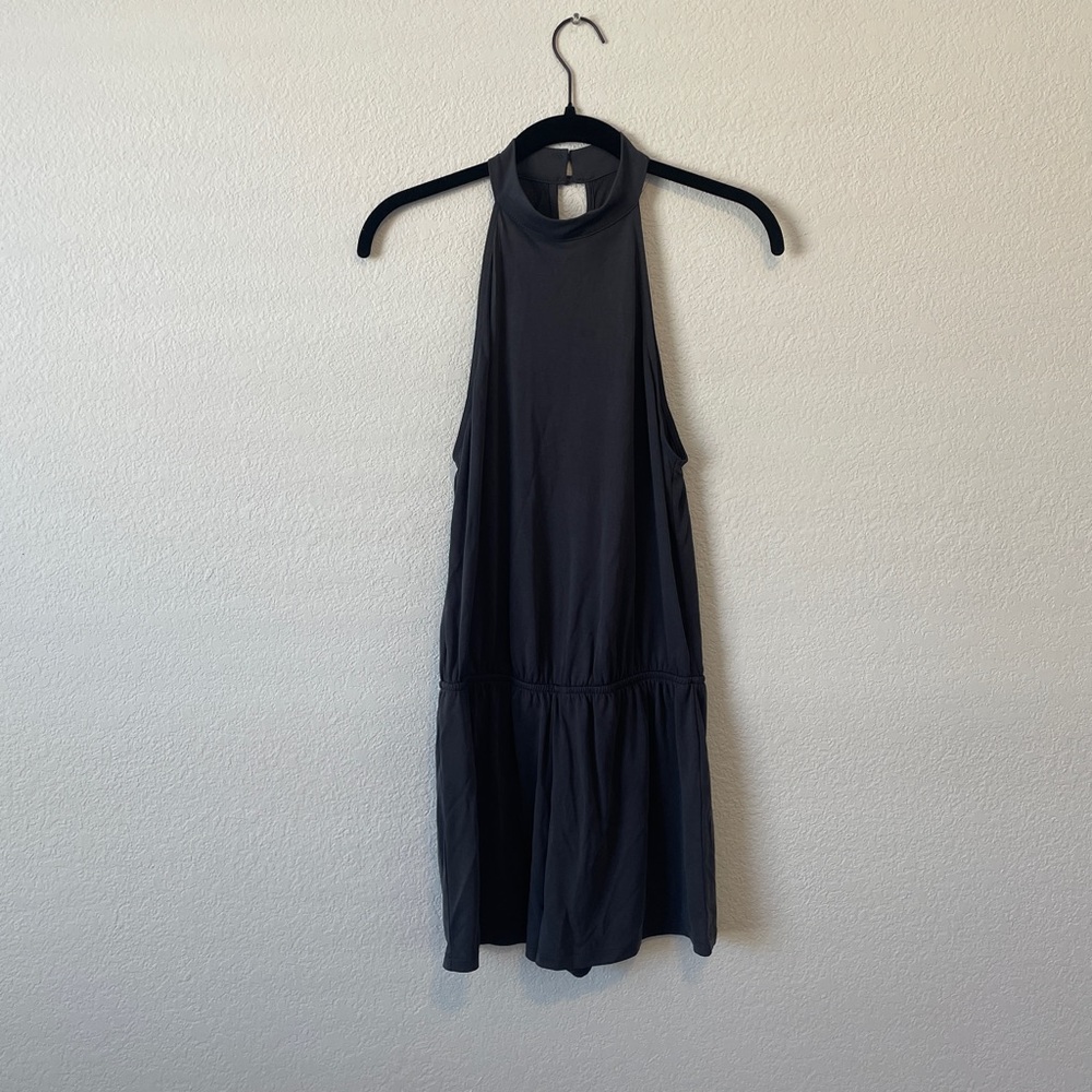 Forever 21 charcoal romper